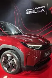 Toyota Urban Cruiser Ebella Unveiled in India