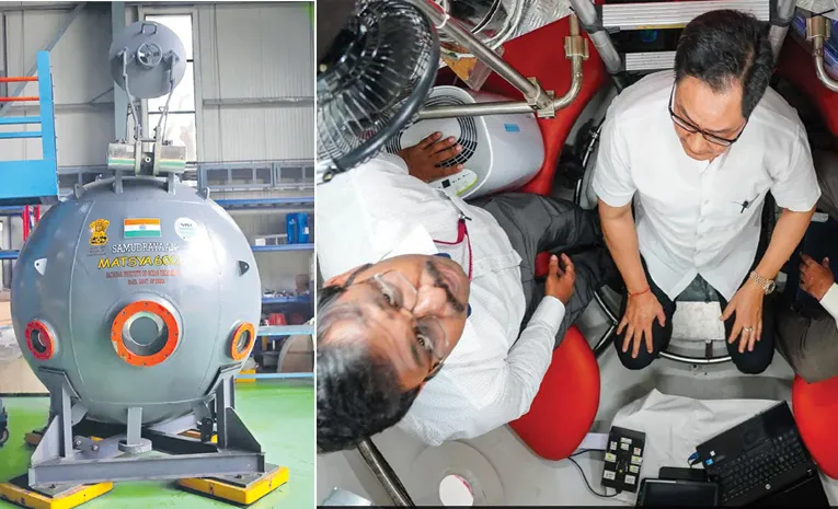 Matsya 6000 Undersea Submersible Vehicle By ISRO