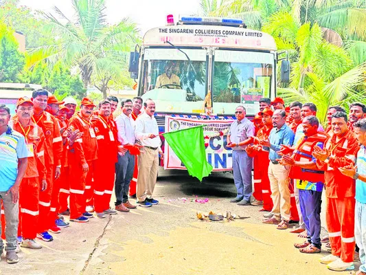 మేడారంలో సింగరేణి సేవలు