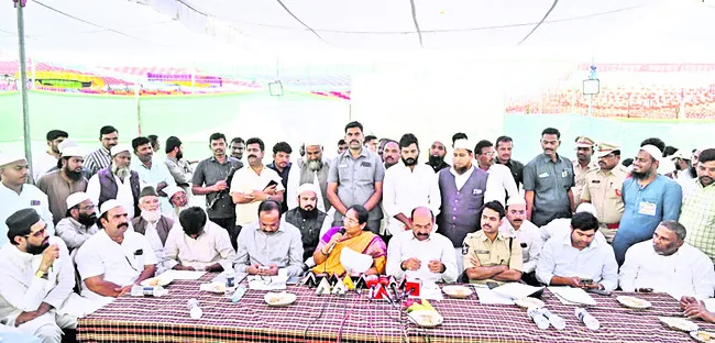 ఇస్తేమా విజయవంతానికి ఏర్పాట్లు 