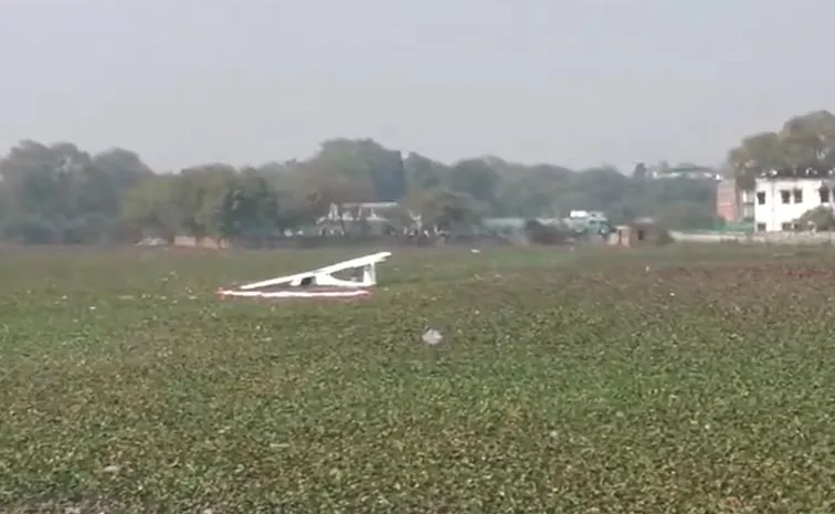 Air Force Aircraft Crashed In Prayagraj
