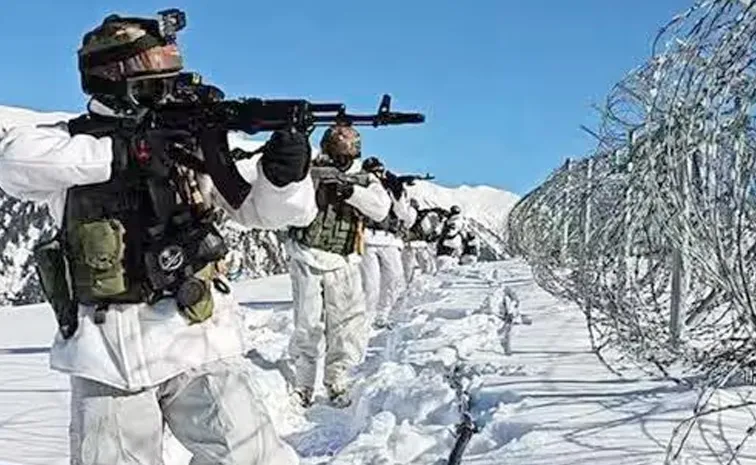 Firing between Indian and Pakistani soldiers