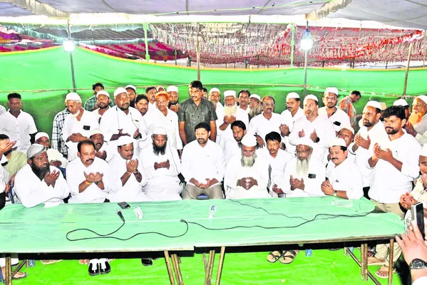 దీనీ ఇస్తెమా ఏర్పాట్ల పరిశీలన 