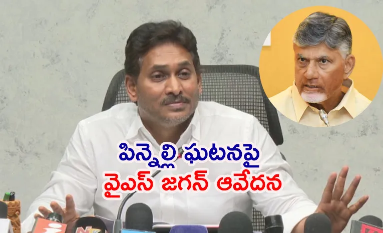 Jagan Strong Reaction Pinnelli Incident Other TDP Atrocities
