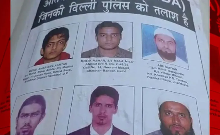 Delhi On High Alert Police Releases Posters Of 6 Terrorists