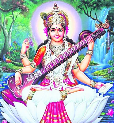 సకల విద్యకు అధిదేవత సరస్వతి దేవి 