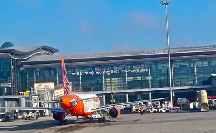  A bullet was found with a passenger in Shamshabad