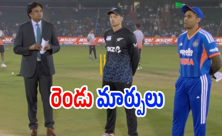 team india won the toss and choose to bowl in second T20I vs new zealand