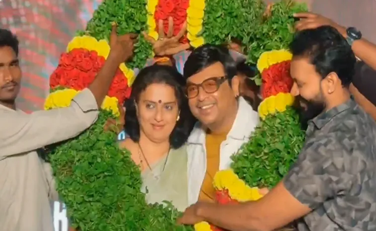 Tollywood Actor VK Naresh Birthday Celebrations Video Goes Viral
