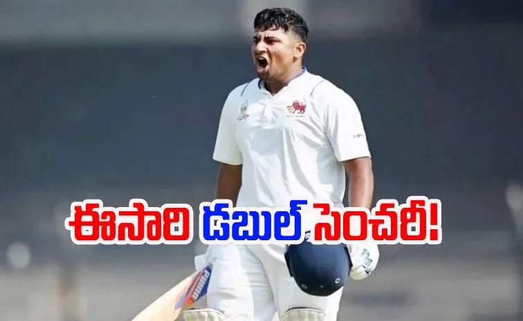 Sarfaraz Khan Sends Reminder To BCCI Selectors With Double Century