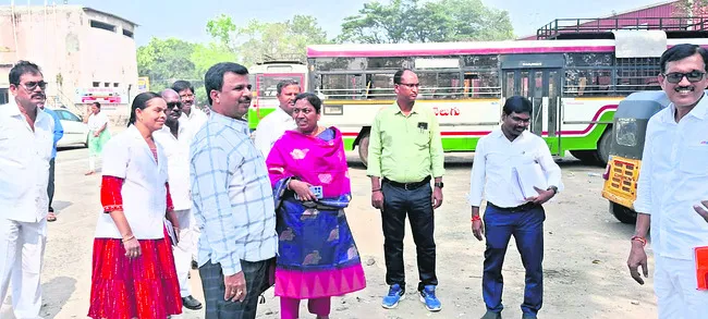 బస్టాండ్లలో ‘మేడారం’ ఏర్పాట్లు