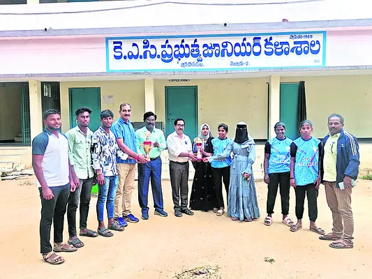 జాతీయ స్థాయి పోటీలకు విద్యార్థుల ఎంపిక 