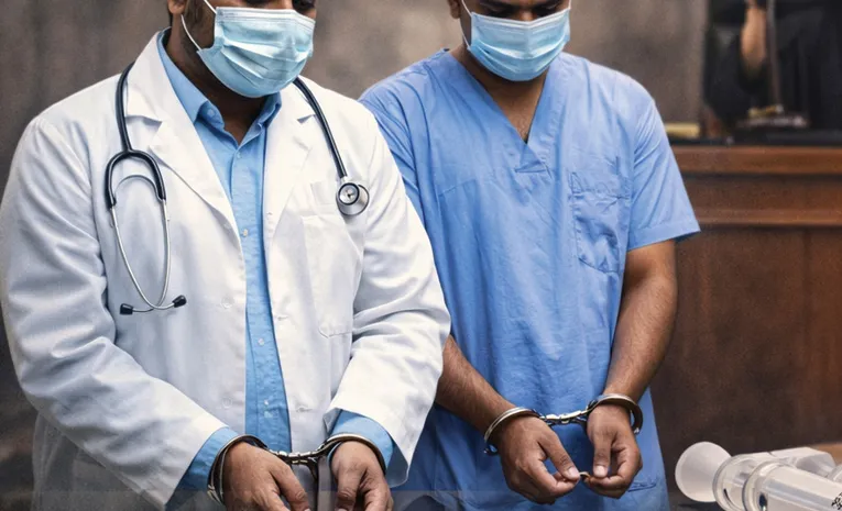 nizamabad fake remdesivir doctor nurse jailed