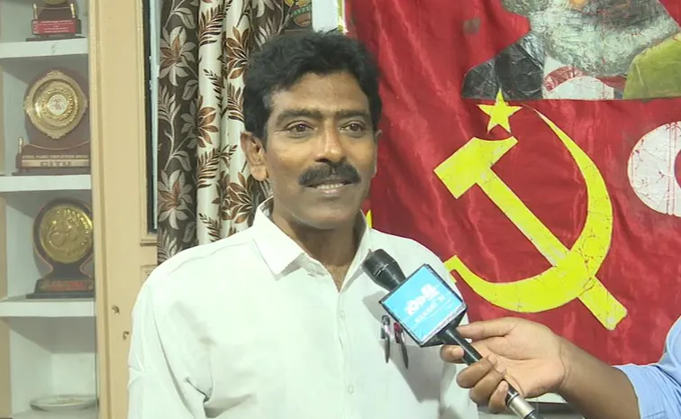 CPM Jaggu Naidu Serious Comments On Bharat Land Issue