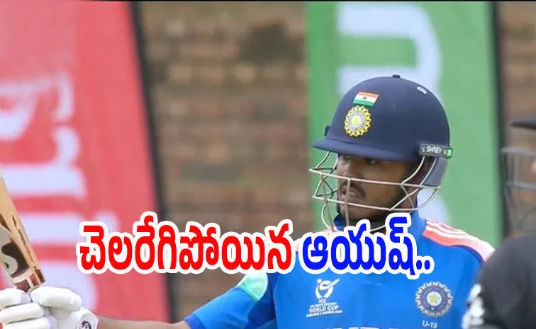 Under 19 World Cup India Beats New Zealand By 7 Wickets