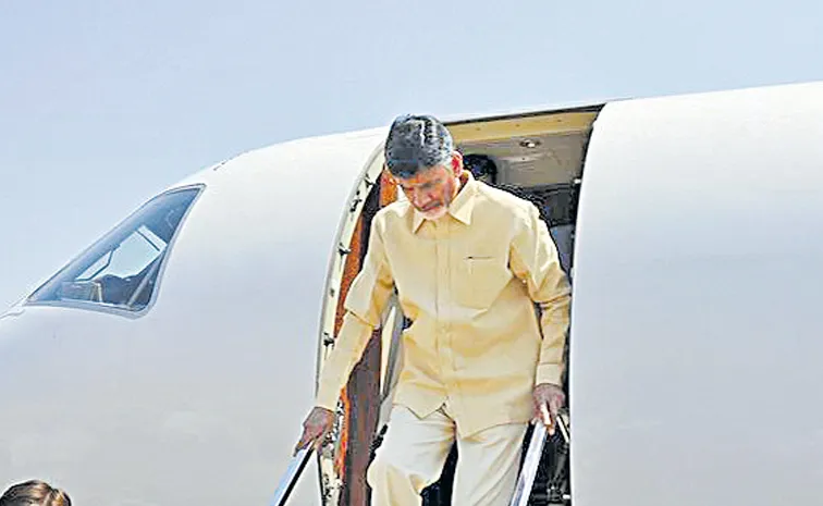 Chandrababu Naidu uses special planes wherever he goes in the country