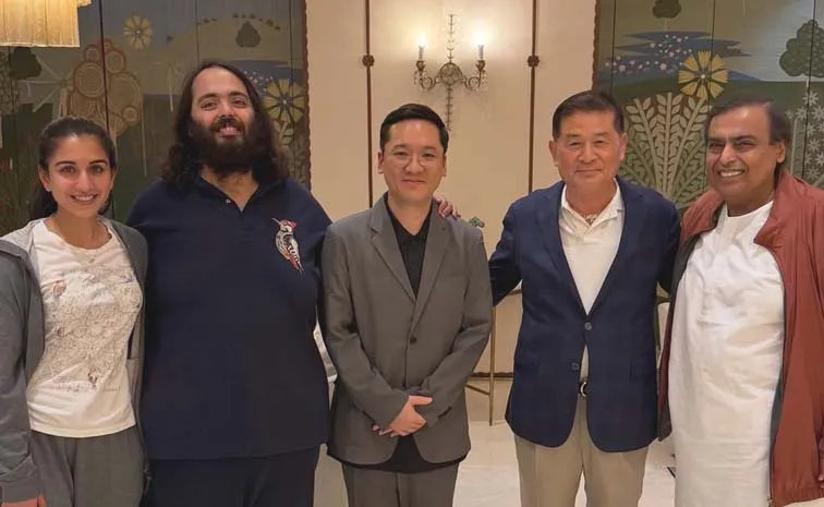 Korean American Businessman Reacts to Meeting Mukesh Ambani Anant Radhika Merchant