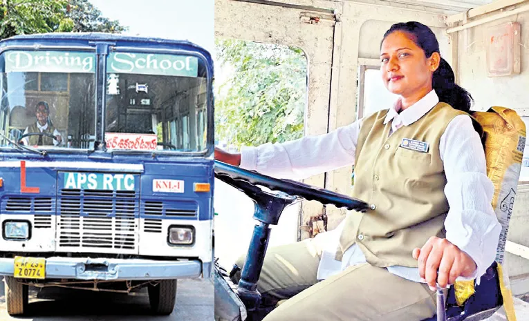 Kurnool Woman Set to Become State’s First SC Female Heavy Vehicle Driver