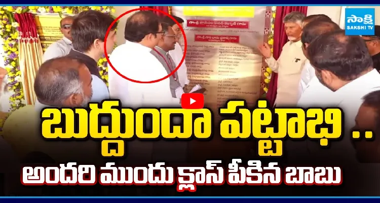 నీకు బుద్దుందా పట్టాభి.. చంద్రబాబు అసహనం 