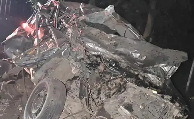 ఘోర రోడ్డు ప్రమాదం: ఏడుగురి దుర్మరణం