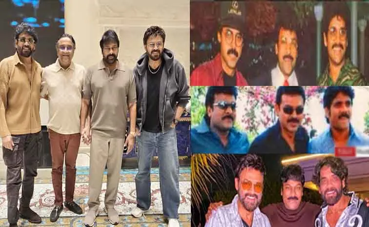 ఒకే ఫ్రేమ్‌లో ముగ్గురు స్టార్‌ హీరోలు