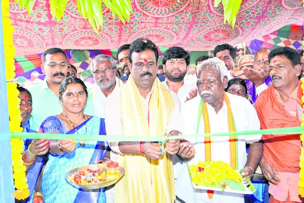 ప్రజా సంక్షేమం, అభివృద్ధే ప్రభుత్వ లక్ష్యం 