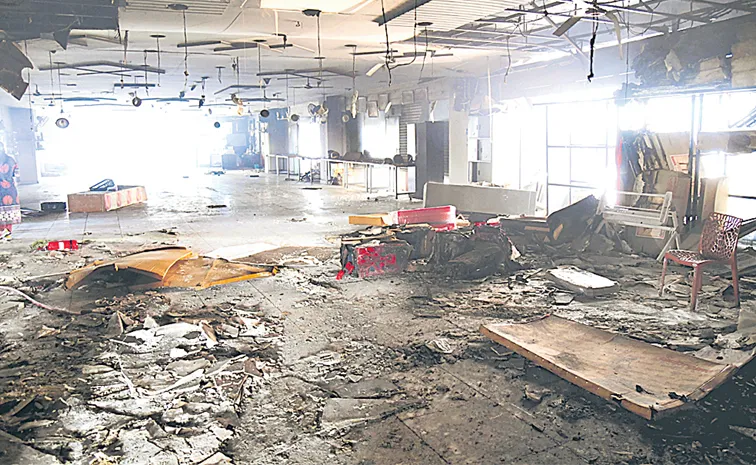 Five people died in the Nampally fire incident