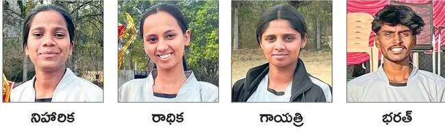 జాతీయ పోటీలకు క్రీడాకారులు