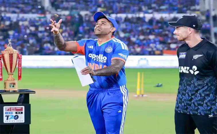 IND VS NZ 4th T20I: Team india won the toss and choose to bowl, here are playing XI