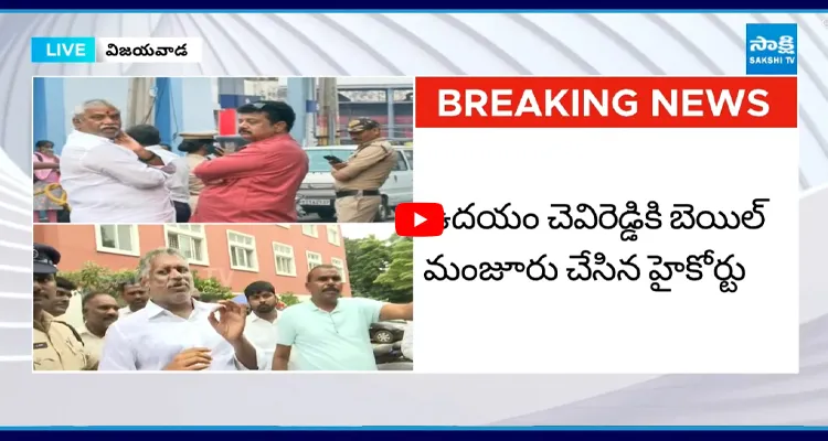 Vijayawada : చెవిరెడ్డి రిలీజ్.. జైలు వద్ద YSRCP సంబరాలు