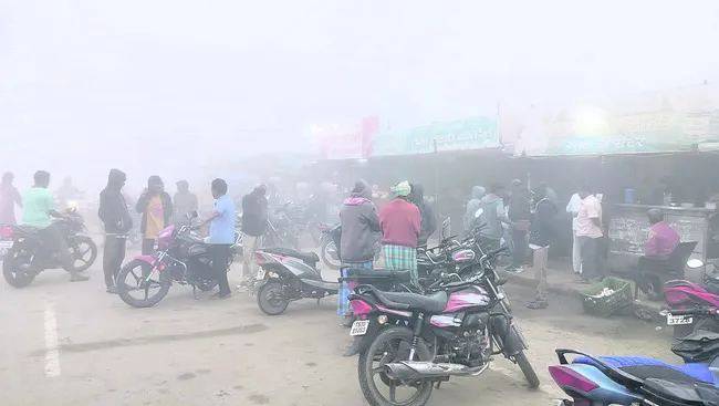 కమ్మేసిన మంచు