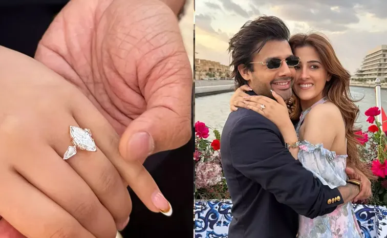 Nupur Sanon Stebin Ben Massive Engagement cost of Vintage Marquise Ring