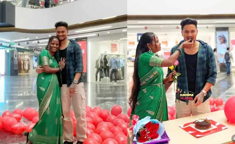 Bigg Boss Faima Surprise Birthday Celebration to Boyfriend Praveen
