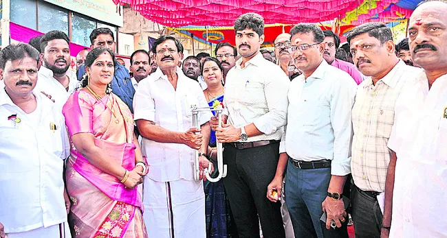 రూ.1.23 కోట్లతో వీధి దీపాలు