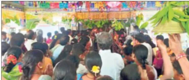 దేవీతల్లి తీర్థ మహోత్సవాలు ప్రారంభం 