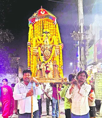 వైభవంగా భీమేశ్వరుని  నగరోత్సవం 