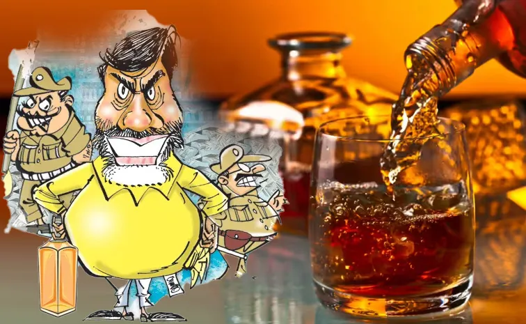 పంతం నెగ్గించుకున్న టీడీపీ మద్యం సిండికేట్‌