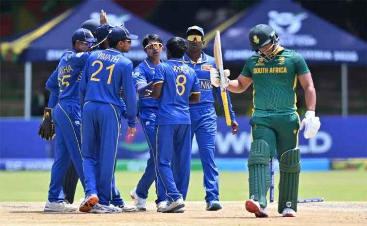 U-19 World Cup 2026: Sri Lanka keeps semifinal hopes alive, South Africa knocked out