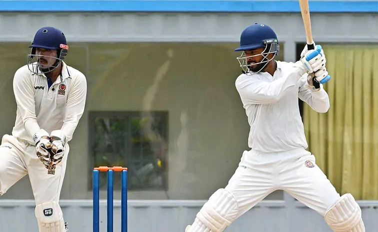 Ranji Trophy 2026 Hyd Abhirath Reddy Century  vs CG And Andhra Score Is1