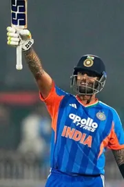 Suryakumar Yadav smashes fastest to 3,000 T20I runs record in final innings before T20 World Cup