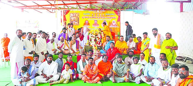 కేతకీలో మహాన్యాస పూర్వక రుద్రాభిషేకం