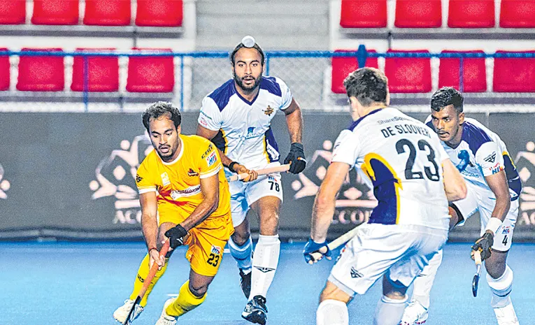 amil Nadu Dragons beat Hyderabad Toofans 4–2 in shootout in Hockey India League opener