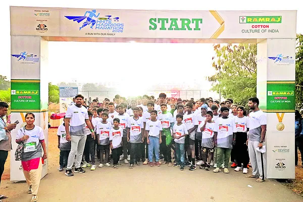 విజయవంతంగా వైట్‌ వారియర్స్‌ మారథాన్‌ 