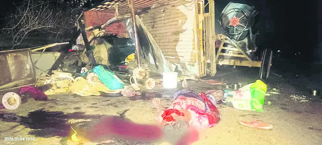  బైక్‌, టాటాఏస్‌ ఢీ 