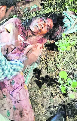 వృద్ధురాలిపై విచక్షణారహితంగా దాడి 