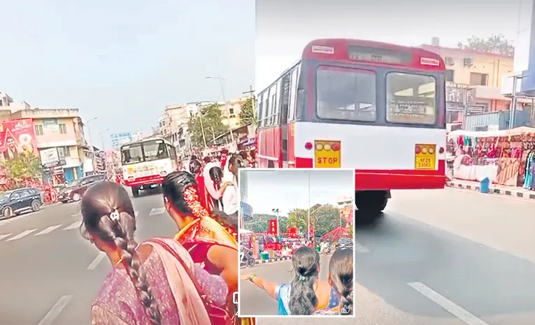 No Stop For Chandrababu Free Bus