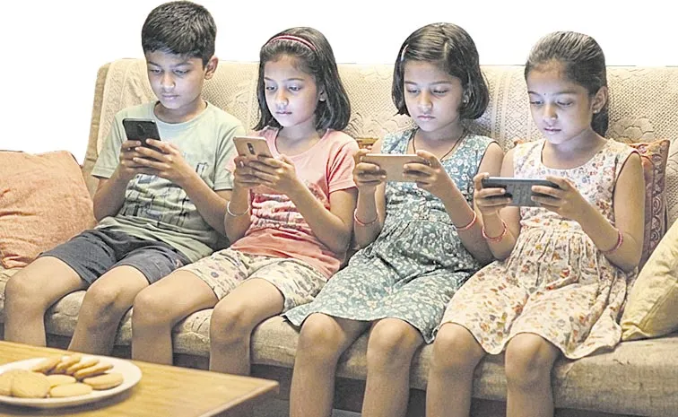 Children Addicted To Smartphones
