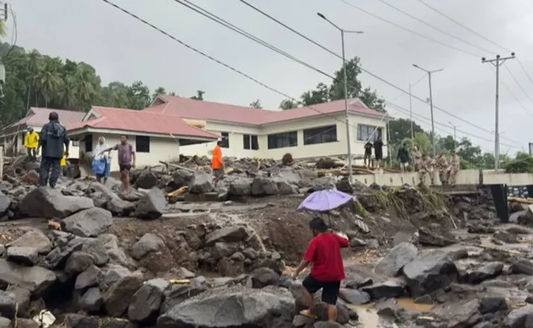 Flash Floods in Indonesia's North Sulawesi