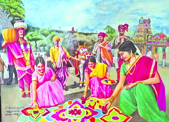 చిత్ర కళాప్రదర్శనకు గోల్డ్‌ మెడల్‌ 