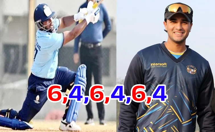 Sarfaraz Khan Takes Abhishek Sharma To Cleaners 30 Runs In Over5